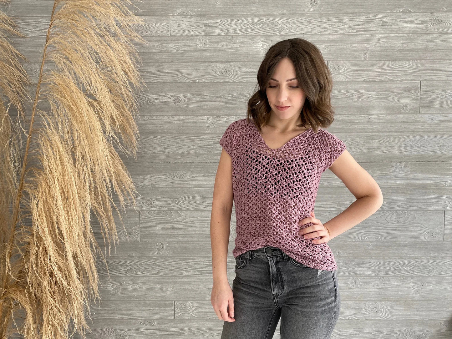 Sweetpea Lace Crochet Top Pattern PDF