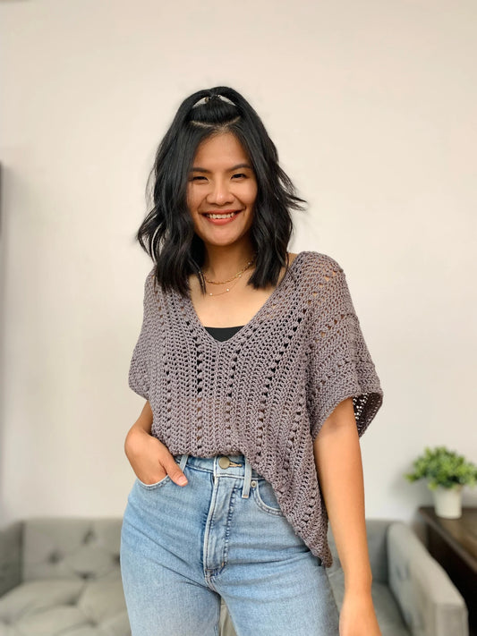 Crochet Summer Top Pattern PDF